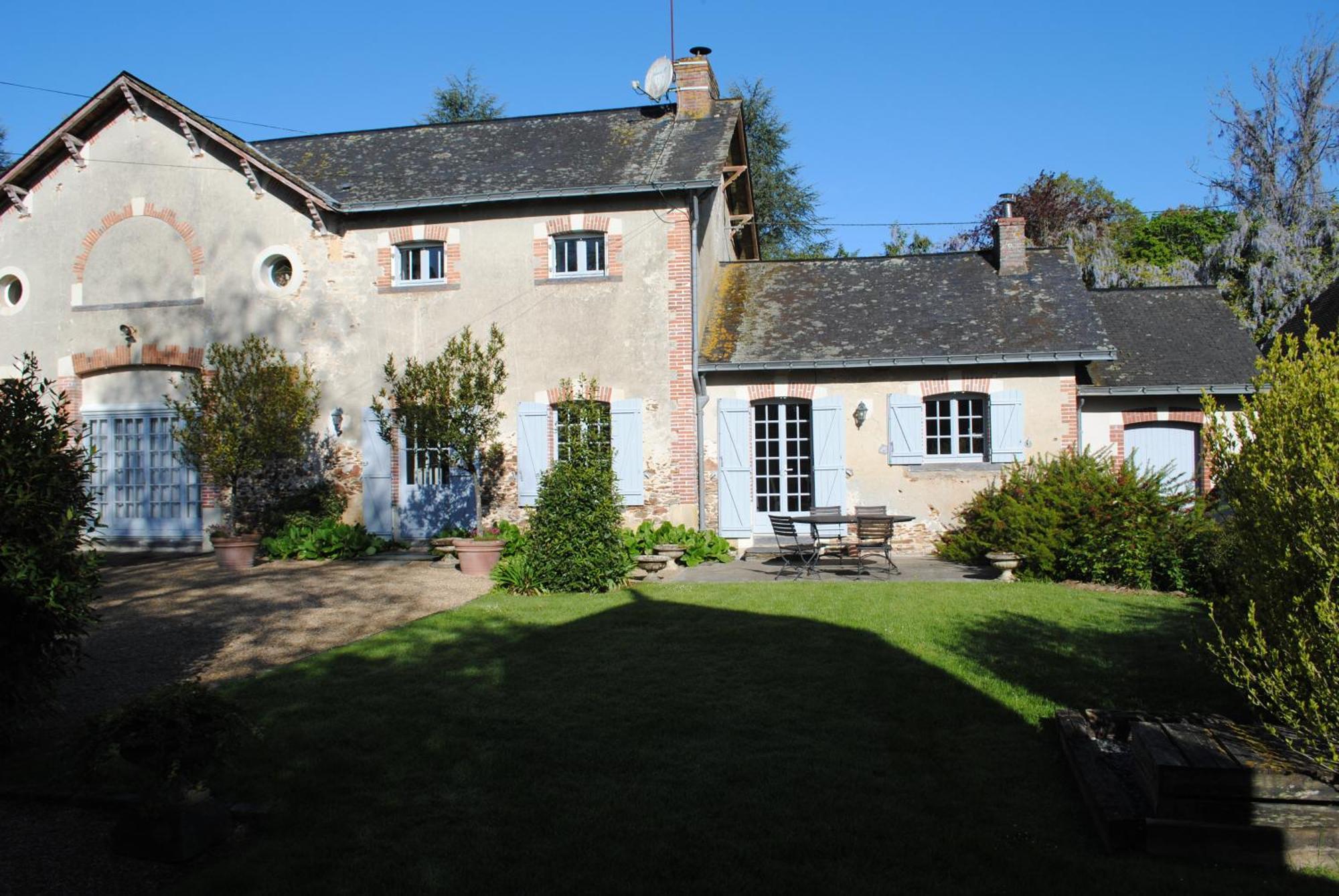 Au Calme Dans La Campagne Du Haut Anjou Pouancé Exterior foto